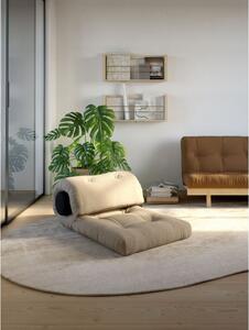 Sivobéžový futónový matrac 70x200 cm Wrap Beige/Dark Grey – Karup Design