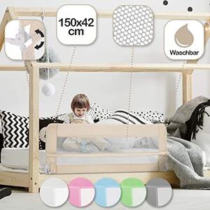 INFANTASTIC detská zábrana na posteľ, 150 cm, béžová