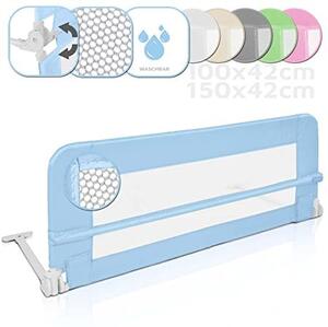 INFANTASTIC detská zábrana na posteľ, 150 cm, modrá