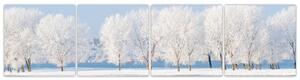 Obraz - zimná príroda (Obraz 160x40cm)