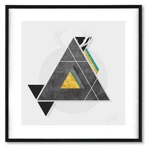 Plagát na stenu Instant Abstraction / Dan Johannson - 32x32 cm