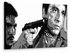 Ručne maľovaný POP Art obraz AL PACINO - 100x70 cm