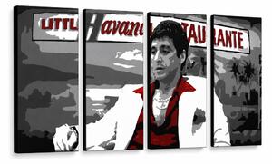 Ručne maľovaný POP Art obraz HAVANA - AL PACINO - 60x40 cm