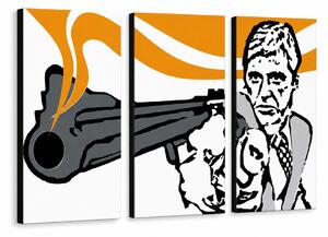 Ručne maľovaný POP Art obraz AL PACINO - 120x80 cm