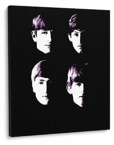 Ručne maľovaný POP Art obraz Beatles - 60x60 cm