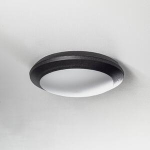 Senzorové stropné LED svietidlo Umberta čierne CCT