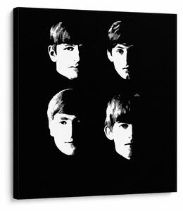 Ručne maľovaný POP Art obraz Beatles - 50x50 cm