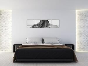 Obraz ležiace ženy (Obraz 160x40cm)