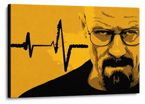Ručne maľovaný POP Art obraz Breaking Bad - 70x40 cm