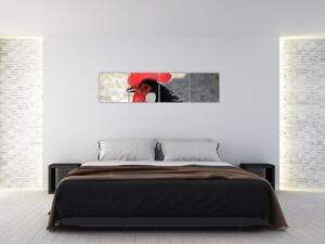 Obraz na stenu - sliepky (Obraz 160x40cm)