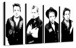 Ručne maľovaný POP Art obraz Clash - 200x100 cm