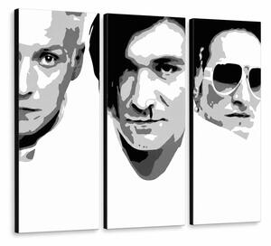 Ručne maľovaný POP Art obraz Die Ärzte - 60x40 cm