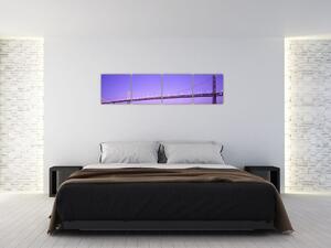 Obraz dlhého mosta (Obraz 160x40cm)
