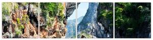 Obraz zátoky - Thajsko (Obraz 160x40cm)