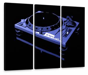 Ručne maľovaný POP Art obraz DJ - 90x60 cm