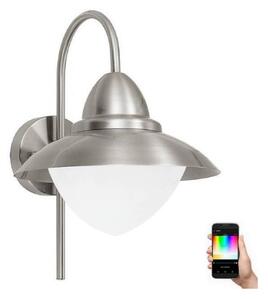Eglo 33583 - LED RGBW Vonkajšie nástenné svietidlo SIDNEY 1xE27/9W/230V IP44