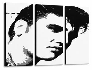 Ručne maľovaný POP Art obraz ELVIS - 150x100 cm