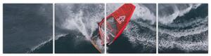Obraz windsurfing (Obraz 160x40cm)