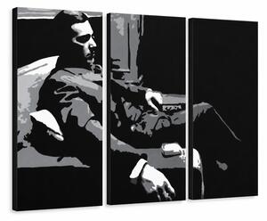 Ručne maľovaný POP Art obraz GODFATHER - 60x40 cm