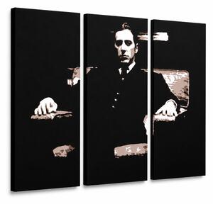 Ručne maľovaný POP Art obraz GODFATHER - 60x40 cm