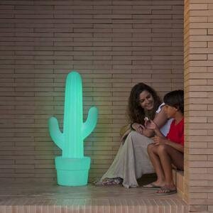 Stojacia lampa Newgarden cactus LED s dobíjacou batériou