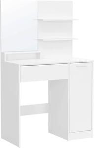 TOALETNÝ STOLÍK, biela, 80/40/132 cm Boxxx - Online Only drobný nábytok, Online Only