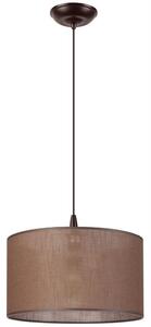 Lamkur Luster na lanku NOEL 1xE27/60W/230V hnedá LA45177 + záruka 3 roky zadarmo