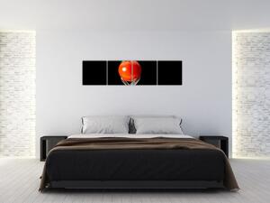 Obraz - paradajka s vidličkami (Obraz 160x40cm)