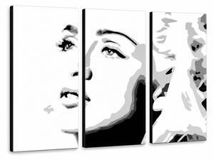 Ručne maľovaný POP Art obraz MADONNA - 60x40 cm