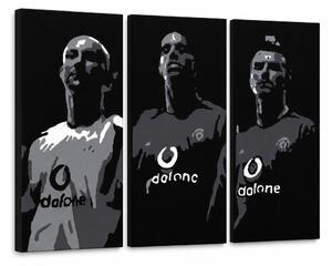 Ručne maľovaný POP Art obraz Manchester United - 120x80 cm