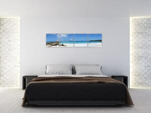Obraz - piesočná pláž (Obraz 160x40cm)