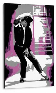 Ručne maľovaný POP Art obraz Michael Jackson - 40x60 cm