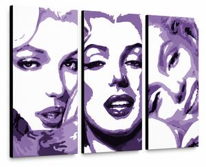 Ručne maľovaný POP Art obraz Marilyn Monroe - 60x40 cm