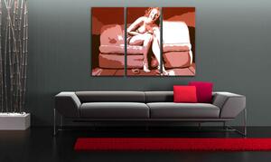 Ručne maľovaný POP Art obraz Marilyn Monroe - 60x40 cm