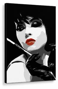 Ručne maľovaný POP Art obraz Pop woman - 30x40 cm