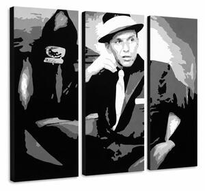 Ručne maľovaný POP Art obraz Frank Sinatra sin - 120x80 cm