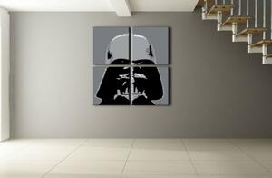 Ručne maľovaný POP Art obraz STAR WARS - 60x60 cm
