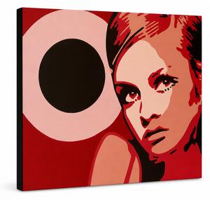 Ručne maľovaný POP Art obraz Twigy - 100x70 cm