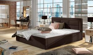 Moderná posteľ Rono, 180x200cm, hnědá Savana
