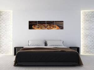 Obraz pizza - obraz do kuchyne (Obraz 160x40cm)