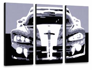Ručne maľovaný POP Art obraz Dodge Viper GTS - 60x40 cm