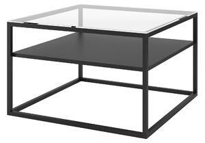 Moderný konferenčný stolík Lina, čierná