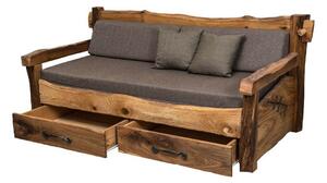 Mrava Masívna posteľ CORONA vysúvacia Rozmer - postelí, roštov, nábytku: 90 x 200 cm