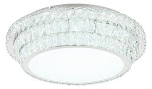 Globo 68157-58 - LED stmievateľné stropné svietidlo KLARA 58W/230V 2700-6000K pr. 60 cm biele + diaľkové ovládanie