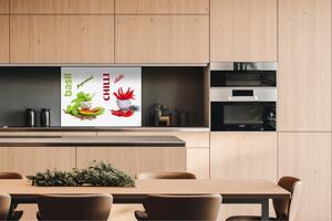 DIMEX | Dibond doska za kuchynskú linku | DBW-08060-003 Korenie | 80 x 60 cm