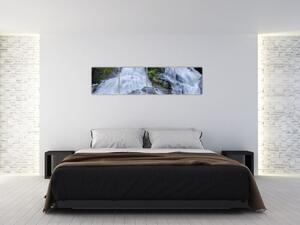 Obraz s vodopádmi na stenu (Obraz 160x40cm)