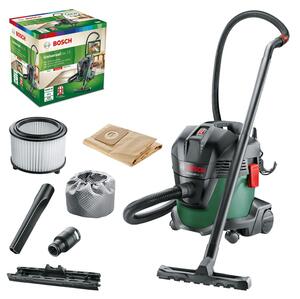 Bosch univerzálny vysávač na mokré a suché podlahy UniversalVac 15, v súprave s piatimi papierovými vreckami