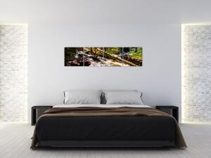 Obraz lesa na stenu (Obraz 160x40cm)