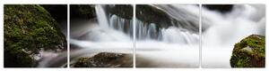 Obraz vodopádov (Obraz 160x40cm)