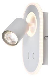 Nástenné LED svietidlo Kimon, biela